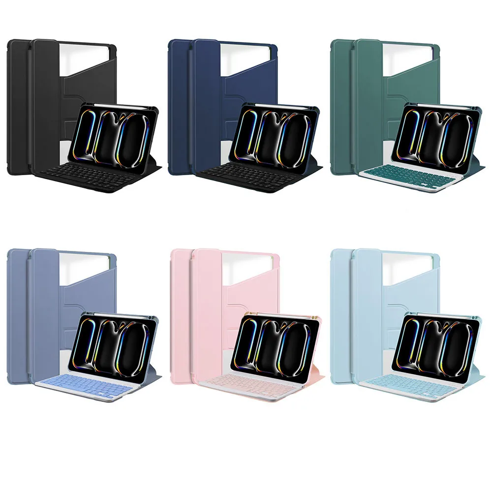 Simple Tablet Cases For Ipad Pro 11 13 2024 Multiple Colors Adjustable Holder 360 Protection Anti Drop Case Pbk219 Laudtec manufacture