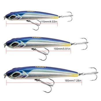 For Nobby ABS Submerged Pencil Hard Bait 150mm/62g for Saltwater Fish Sea Fishing Without Hooks – Pencil – view 2