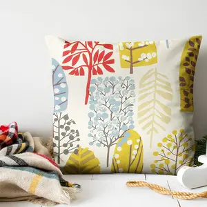 Hot Sale Cushion Covers Customized Design  Woven Cushions Cover for Home Sofa Decor Office Seat Cushion