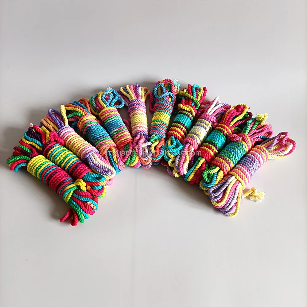 Pastel Bamboo Silk Bundle - 6MM Regenbogen Bambus Shibari Seil