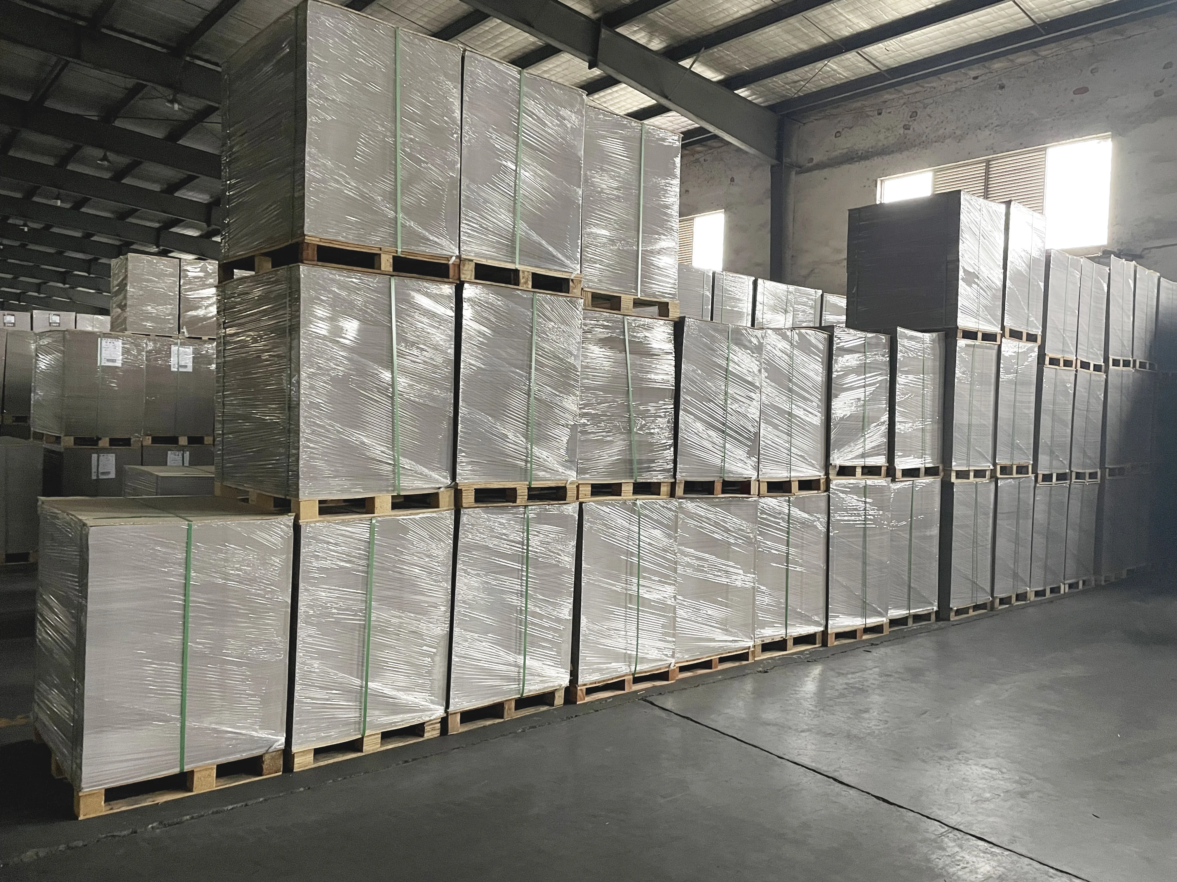 Good Quality 250450g Duplex Board With Grey Back / Duplex Board Paper