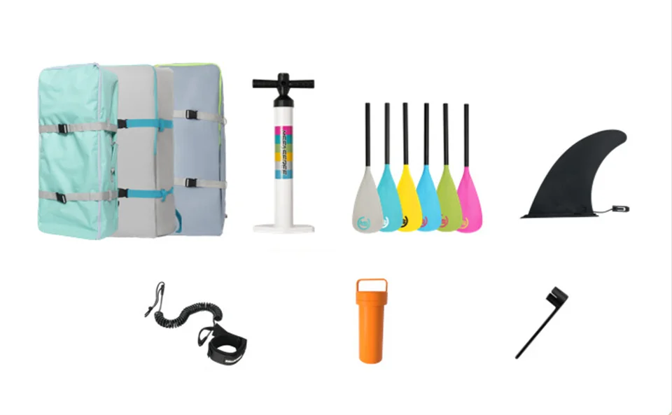 Paddle Gonflable antidérapante avec Accessoires