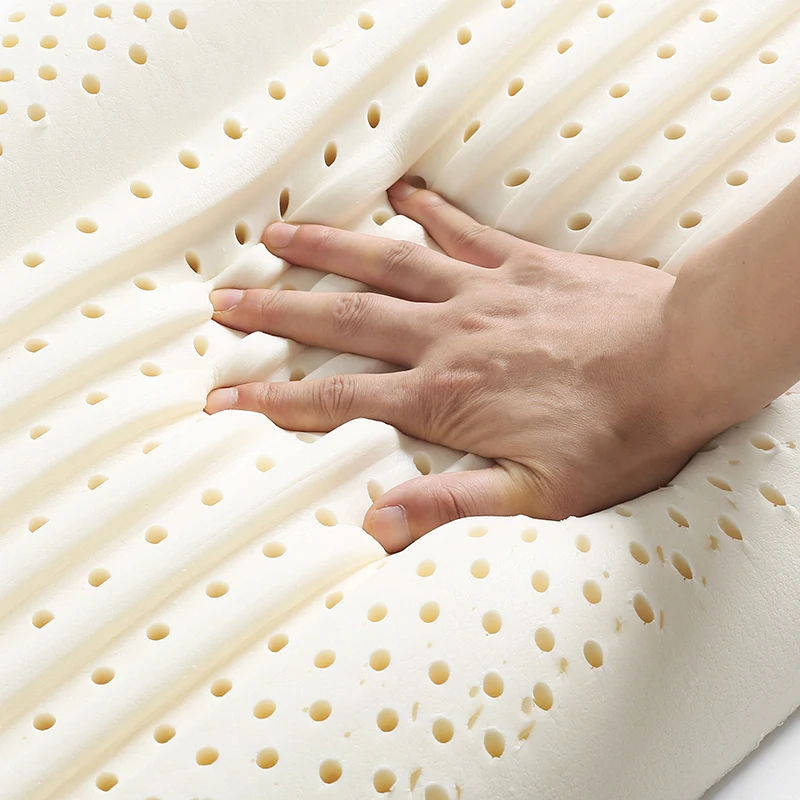ergonomic contour organic 100 natural latex foam pillow for neck
