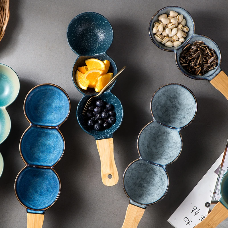 Unique Porcelain Modern Tabletop Serving Trays Porcelain