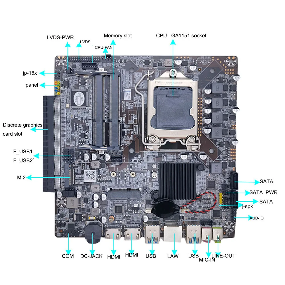 Graphic Card Slot In Cpu Video Card Slot On Motherboard Pci