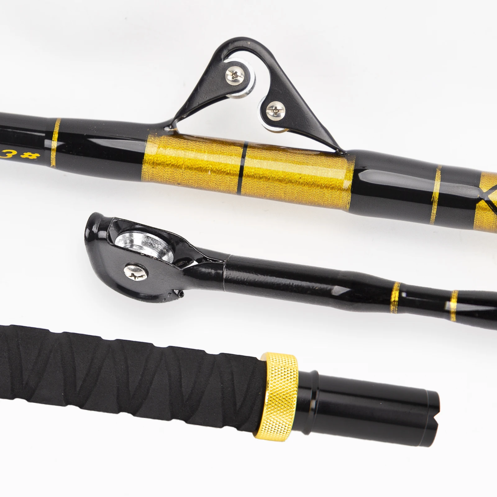 deep sea fishing pole big 5 Fiblink Saltwater Graphite Jig Jigging Casting Rod Ji fiblink In order to fight endurance species like bluefin tuna Deep Sea Fishing Rods |