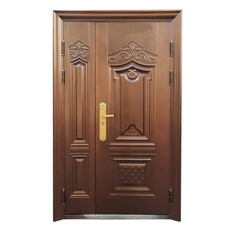High Quality Customized Home Front Exterior Main Entry Steel Doors Fireproof Steel Doors Good Price