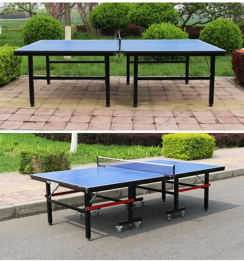 Factory Direct Sale Ping Pong Tables For Outdoor& Indoor Use Movable