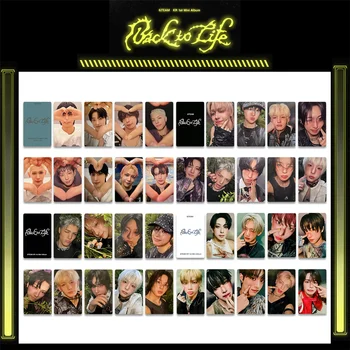 9Pcs/Set KPOP &TEAM Back to Life Mini Album Glossy Photocards JO