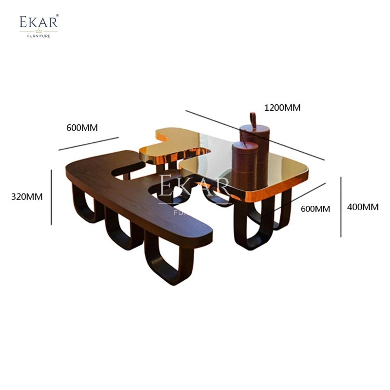 product modern convertible coffee table creative design contemporary living spaces dining home villa featuring mdf wood steel stone-67