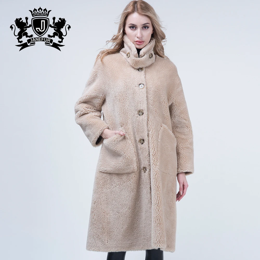 épine sheep mouton coat⭐️ Vintage 40s 50s Mouton Coat - Italian Coat - Very Chunky Fur