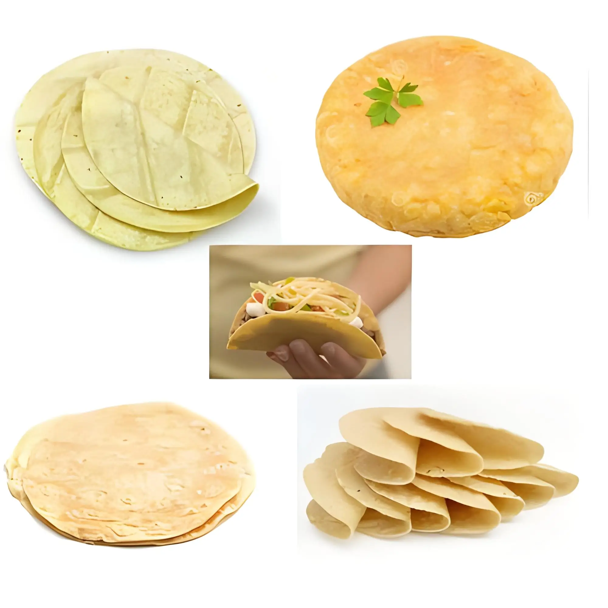Electric Small Size Corn Flour Tortilla Roti Pita Bread Maker Making ...