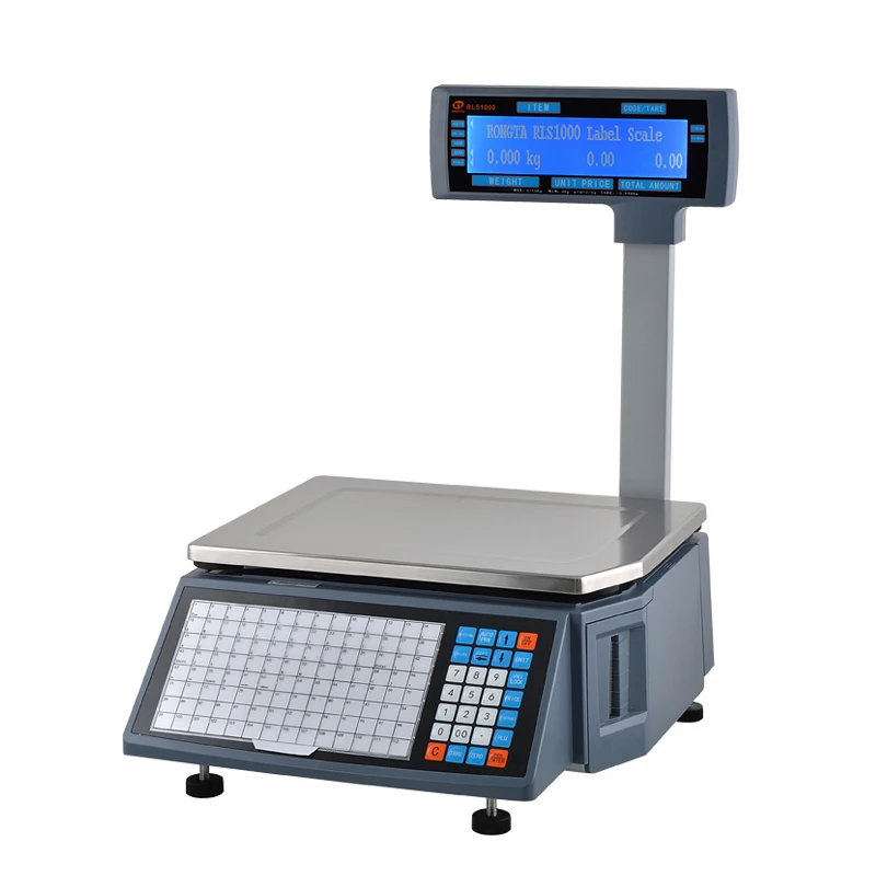 Digital Electronic Meat Weighing Scale With Barcode Price Printer Barcode  Weighing Scales - Buy Barcode Printer For Retailers Label Printing