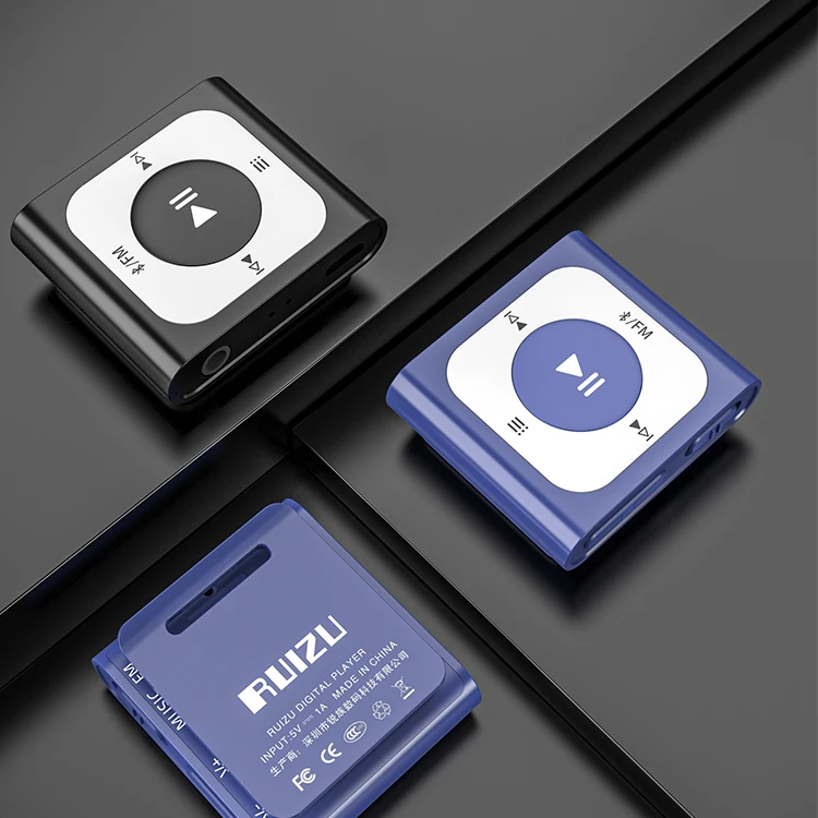 RUIZU X66 Source Factory Guangdong New Song Hindi High Quality Music Sound Download Portable Players Mp3 Music Clip Player