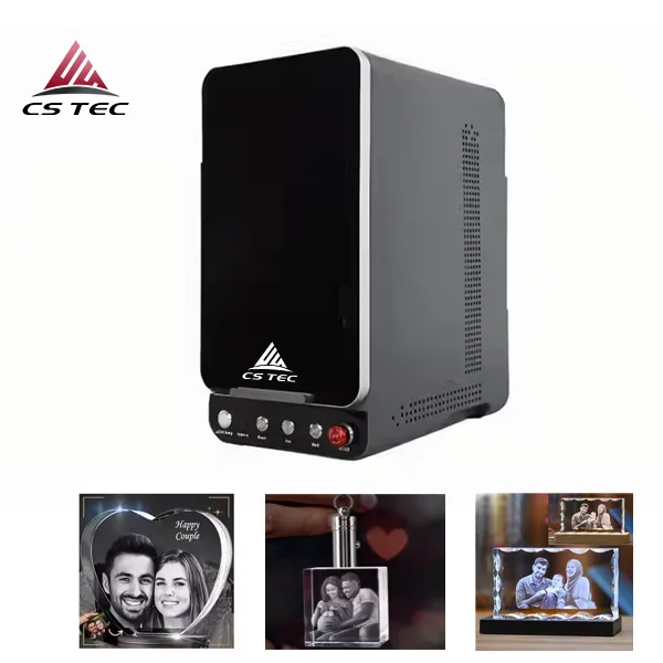 CS  Tec  3 in 1 UV Laser Engraving Machine for All Materials  for Metal Wood Glass Crystal Fabric Marking