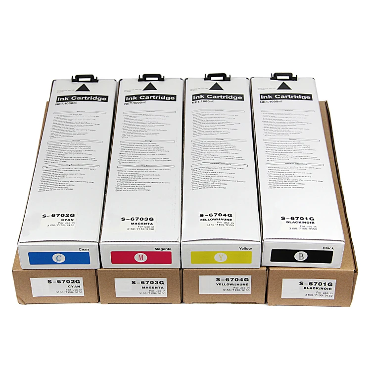S 6701 6702 6703 6704 G/E Refillable Copiers Ink Cartridge for