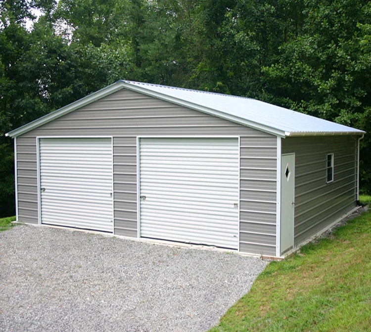 Metal Carport Shed Prefab Motorcycle Mini Garage Barn Shed Carport Garage RV Cover Shed