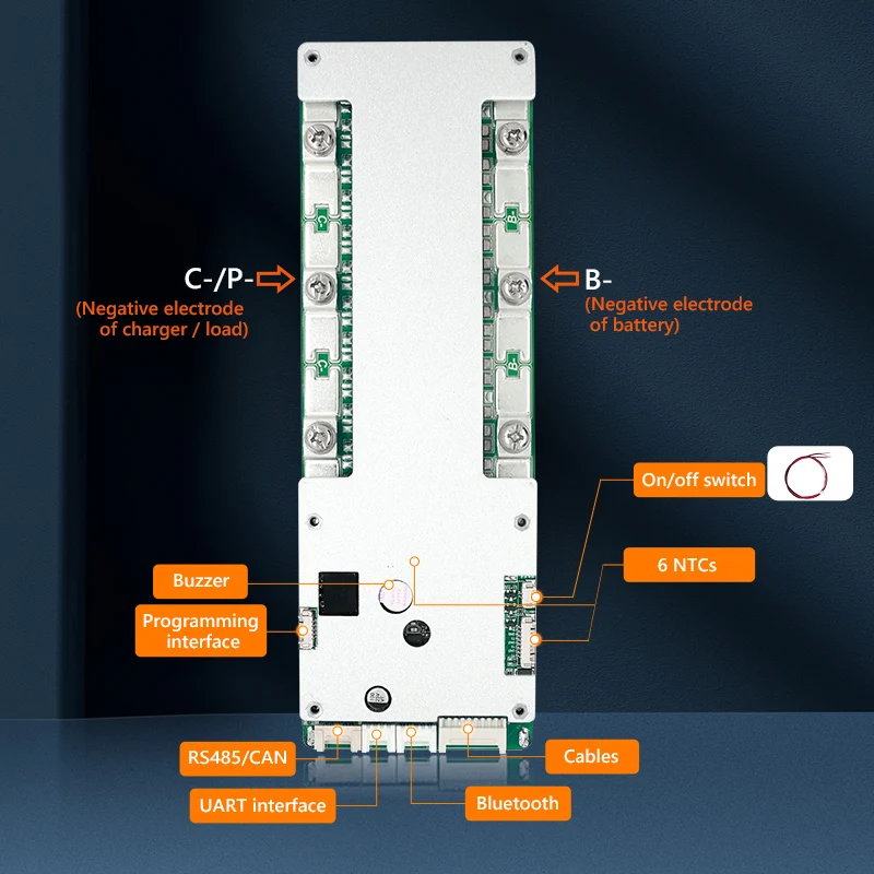 TDT BMS PC APP Communicate Smart BMS 4S 6S 7S 8S 10S 12S 13S 14S 15S 16S 17S 12V 24V 36V 48V 60V LFP NMC BMS