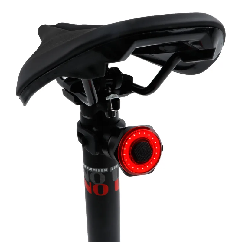 IGPSPORT ET6 - Luce Posteriore Bici Ricaricabile USB-C Con Emoji, Sensore Frenata, Indicatori Di Svolta, 1.2 Km Visibilità, IPX7