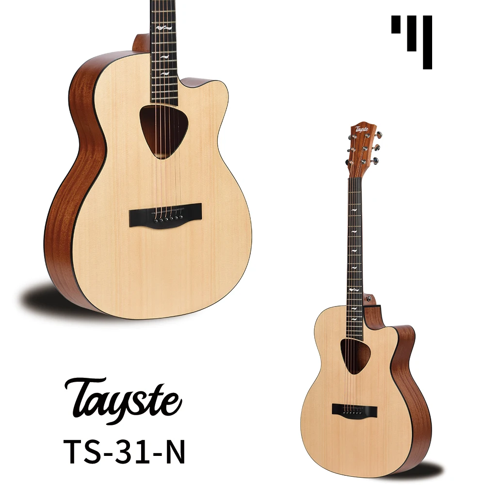 フレットボードデザインギターピックホールTaysteアコースティック 