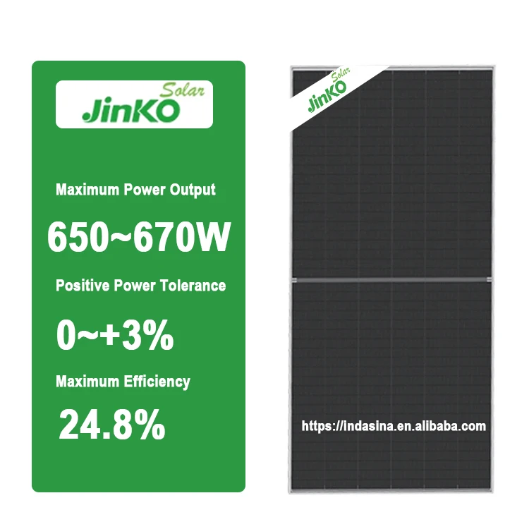 Jinko Solar Tiger Neo III 66QL6-BDV 650-670W Panels