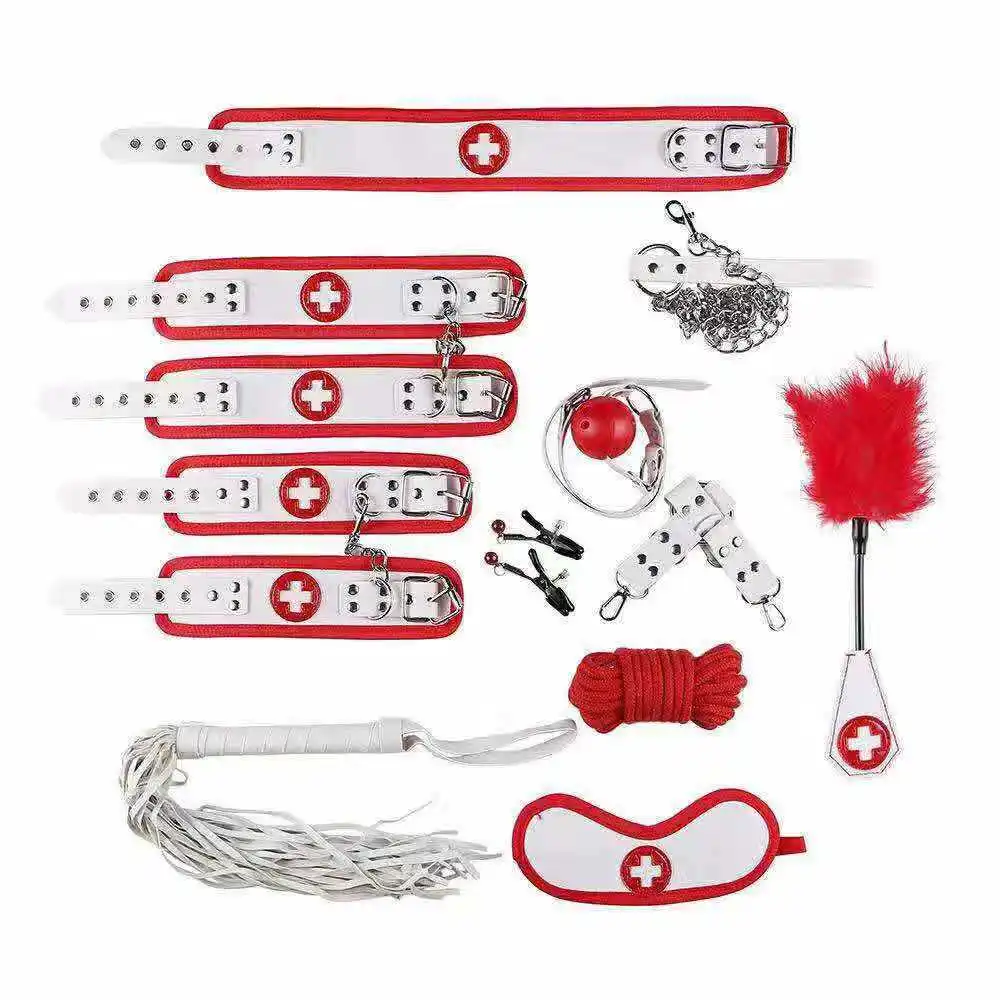 Source Nurse Roleplay Game Bdsm Restraint Kit Japanese Suit Adult SM 10pcs  Bondage Set Sex Toys on m.alibaba.com