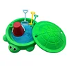 Bandeja de arena para tortugas - verde