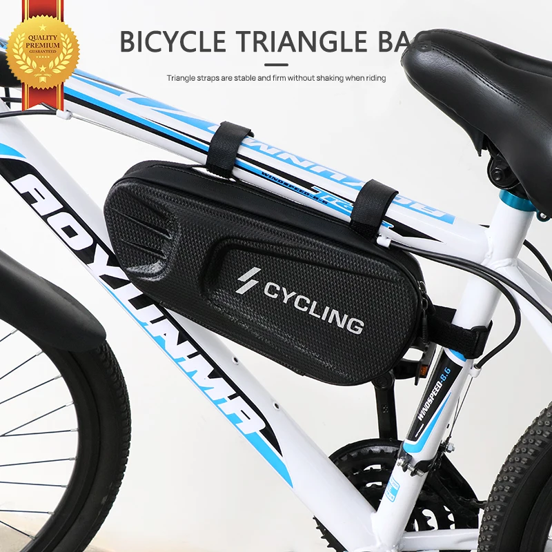 Superbsail Bicycle Bag Front Tube Frame Handlebar Waterproof Cycle Bags Accessories Triangle Pouch Frame Holder Bike Handlebar B factory