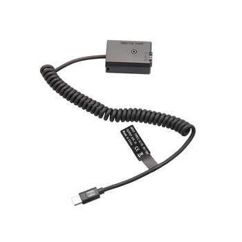 USB Power Supply Adapter for Camera NP-FW50 Dummy Battery Pack Coupler Compatible A7/A7II/A7S/A7RII/A6000/A3000/NEX5/NEX3/ILDC detail image