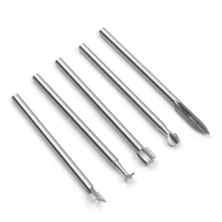 2025 5 in 1 AT-DW4 sets for handicraft carving wood drill bit accessories