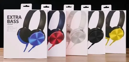 Extra Bass Wired Headphones 3.5mm AUX Gaming Headset Foldable Portable Adjustable Earphone For Computer PC Phones Auriculares - ANKUX.COM