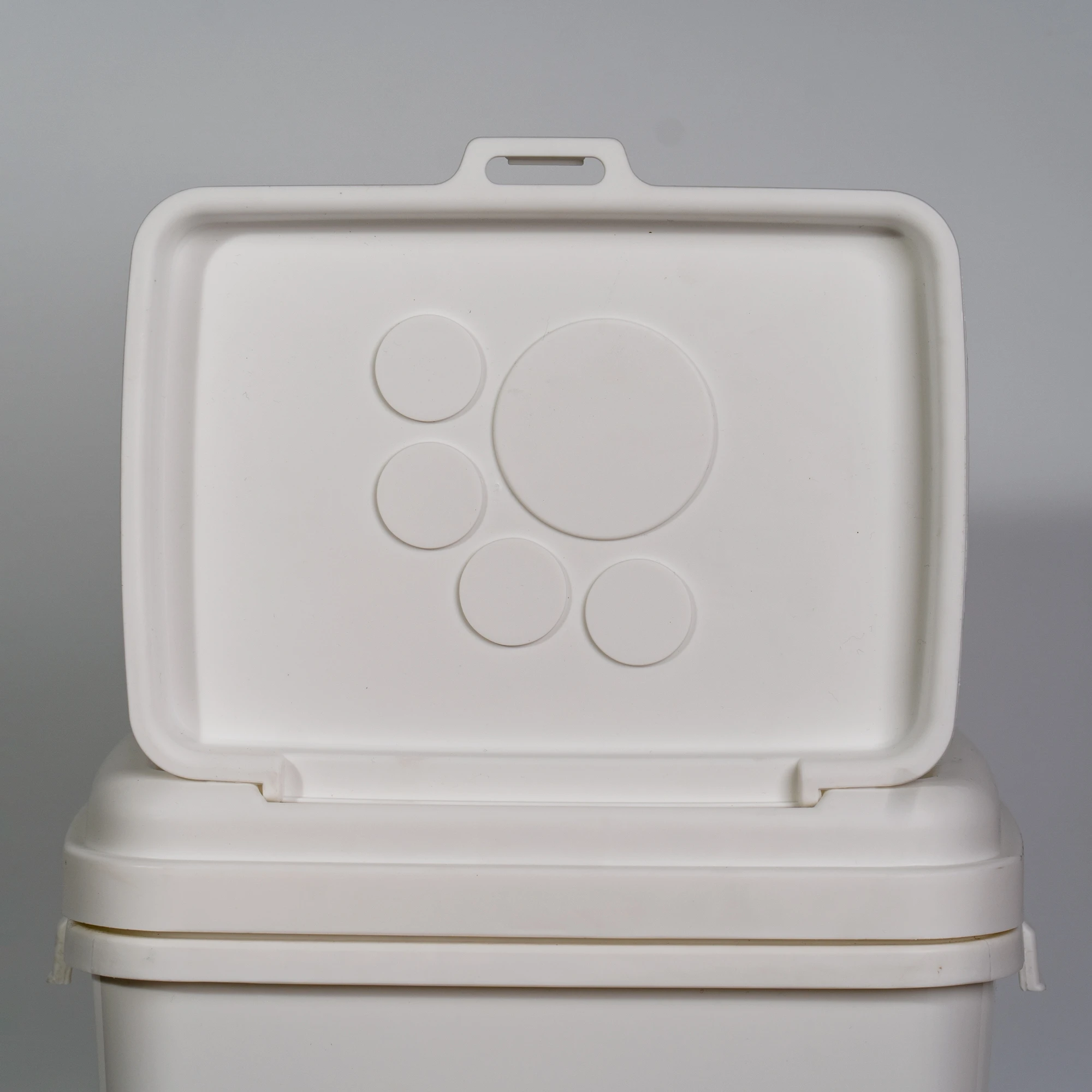 Многофункциональный портативный контейнер для сухих кормов домашних животных 40 л герметичный хранения собак и кошек пластиковый ящик муки