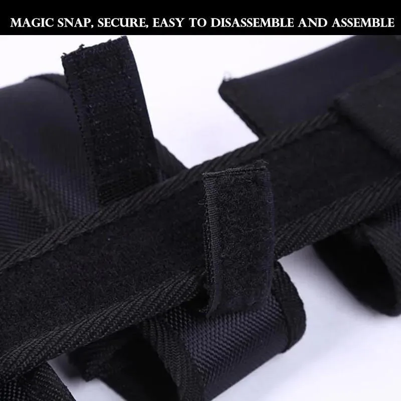 Outdoor Training High Density Material Multifunctional Waist Belt Waistband Tactical Belt with Pouches Waist Support Holster Bag
