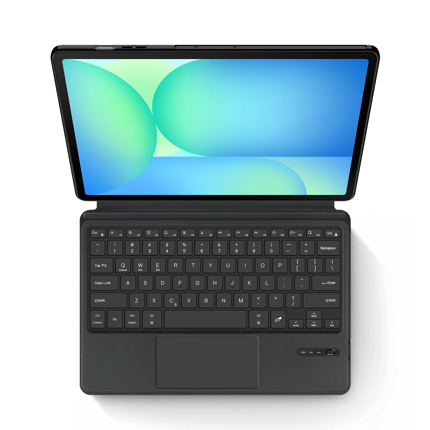 product 131 inch integrated wireless bluetooth keyboard protective cover tablet keyboard leather case for samsung galaxy tab s10fe-5