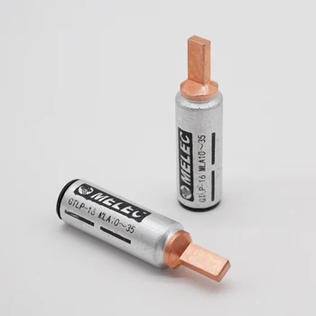 GTLP Series Automotive Cable Lugs Bimetal Copper Aluminum Crimp Pin Terminals Bare Tubular Terminal Wire Connector