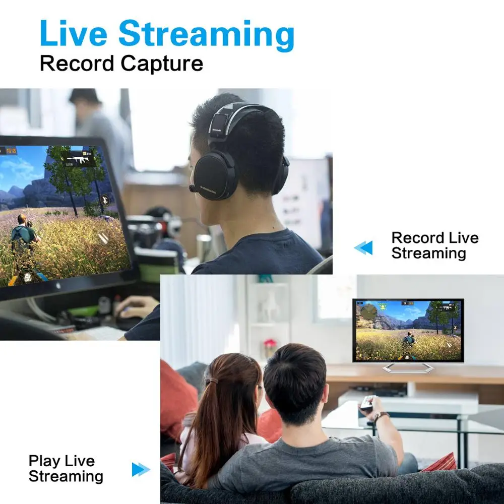 
 Лидер продаж, Заводская поставка, карта захвата игр, ПК, USB для потоковой передачи  