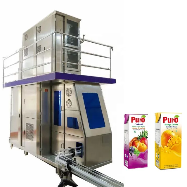 Full Auto Ttra  Juice Carton Filling Machine/KOYO Ttra Filling Machine