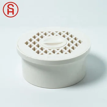 Sewer Pipe Filter Round Bathroom Outer Insert Sheet Cover 50 75 110 PVC Drainage Simple Floor Drain