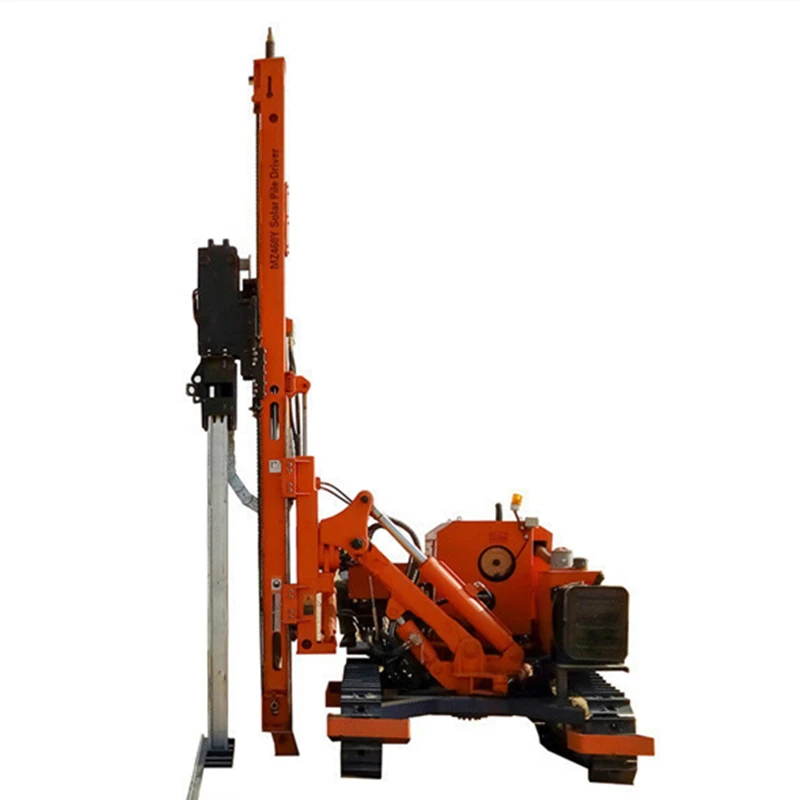 Crawler Drop Hammer Solar Pile Driver Machine for Dubai Anchor Feet Piling Post