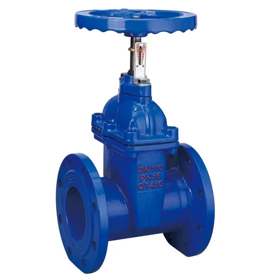 Well Crafted Flange Soft Sealed Concealed Stem Gate Valve With Carefully Select Excellent Materials Overall Thickened Design factory