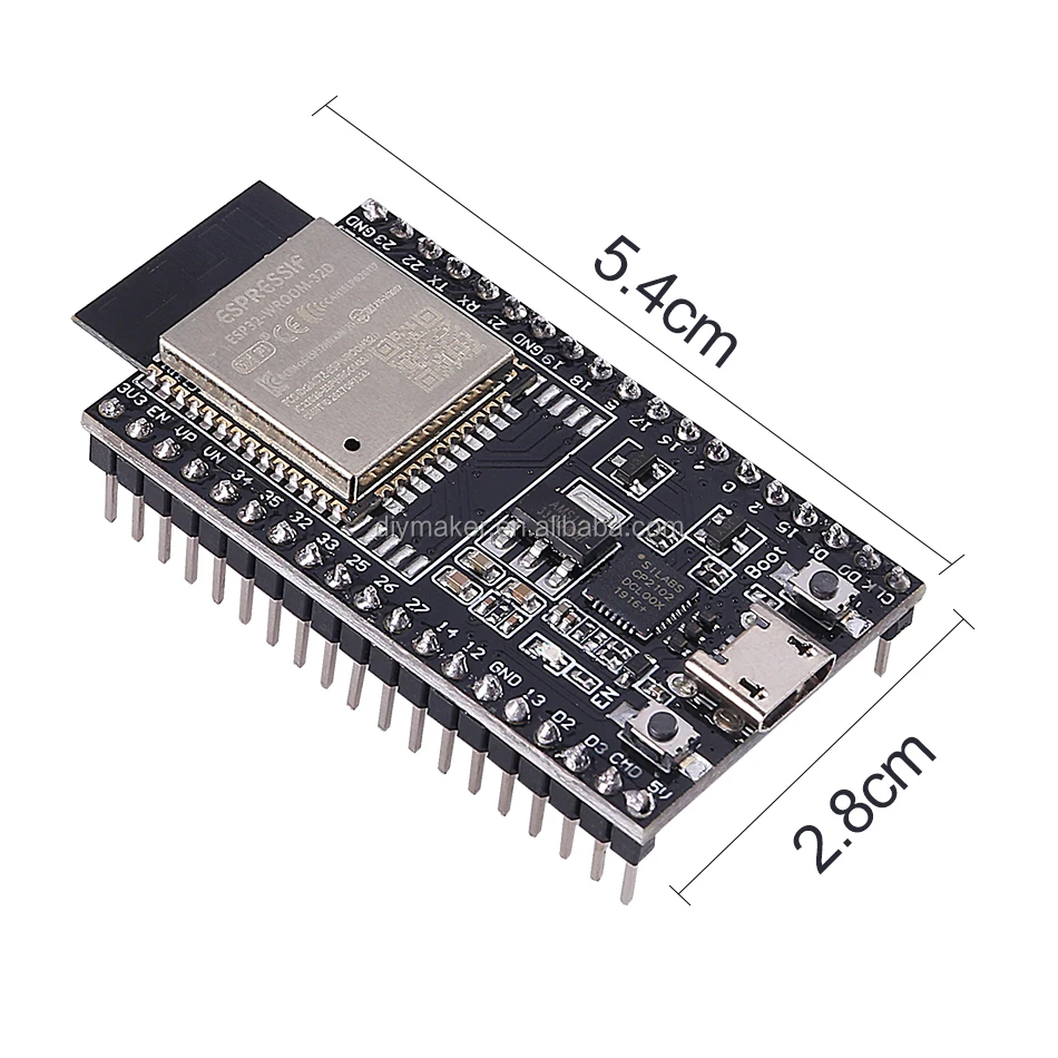 Esp32-devkitc Core Board Esp32 Development Board Wireless Wi-fi Module ...