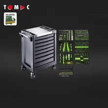 Tomac MiniMOQ Solutions 8 Drawers Eco Cabinet with 296pcs Tools in 7 Drawers