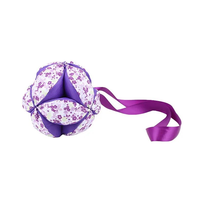 Детский неактивный ручной захват плюшевый Мягкий Мяч кровать подвесной мяч тканевый шар