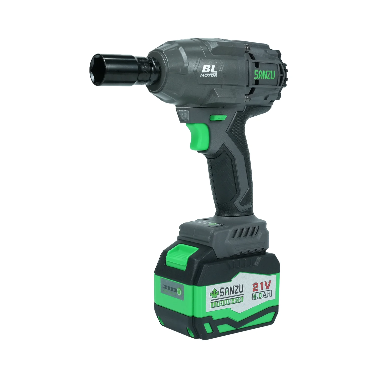 SANZU Handheld Torque Wrench - 20V Battery-Powered Impact Wrench