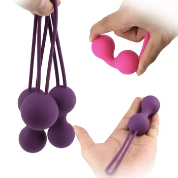 Hot Sell Cherry Sex Toys Kit Ben Wa Kegel Balls for Women Vagina Massage Exercise Beginners Hot Sell Cherry Sex Toys Kit Ben Wa Kegel Balls for Women Vagina Massage Exercise Beginners
