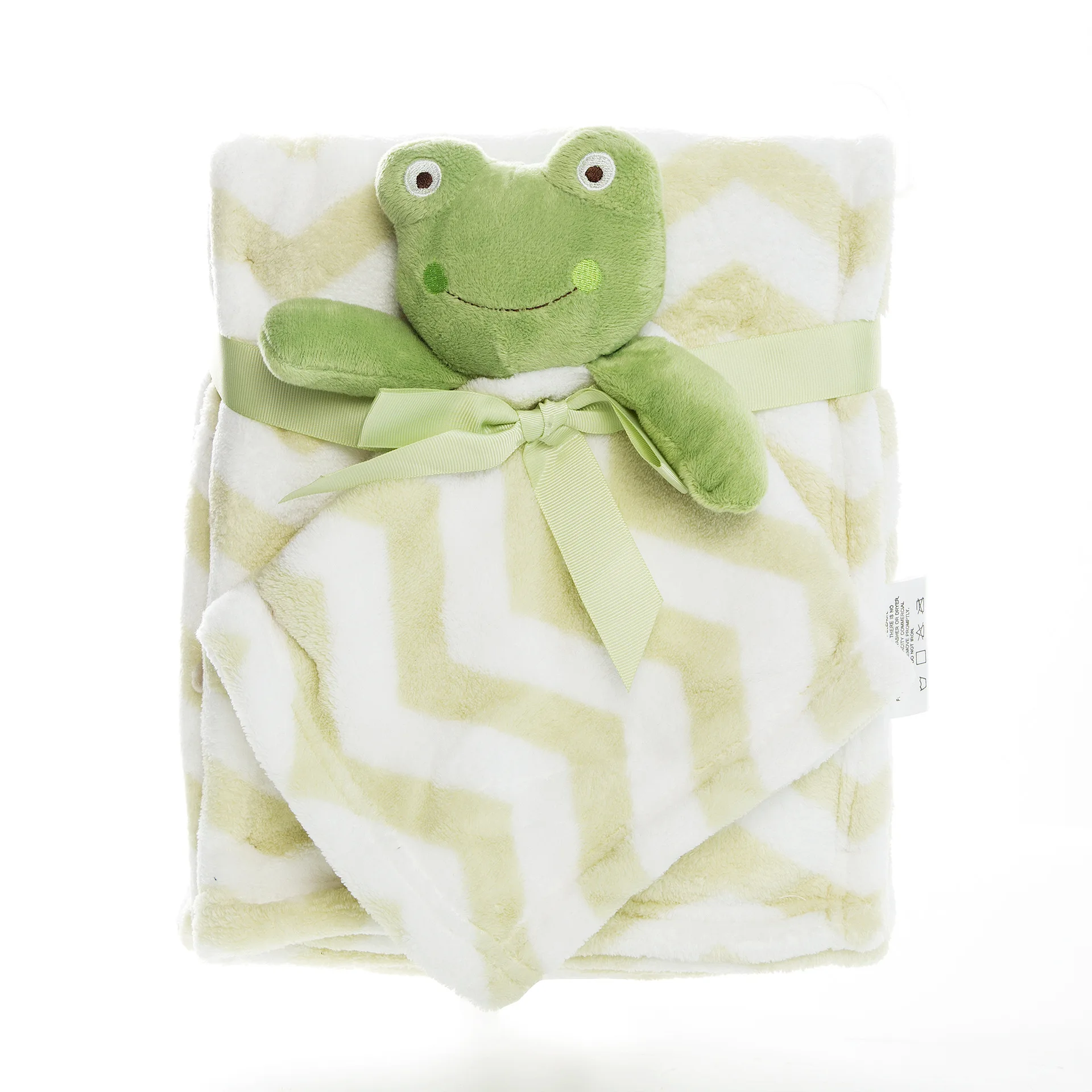 Baby Blanket Soft Cotton Newborn Clothes Wrap Set Fleece With Animal