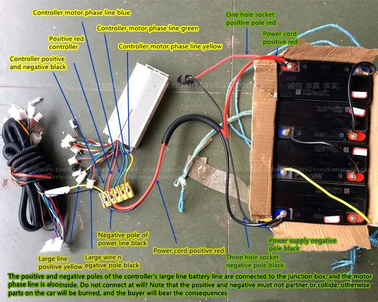 Электрический прибор для сборки с тремя колесами переключатель налобного фонаря ручка рог корона принц запчасти ремонта