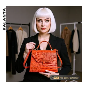 KALANTA Satchels Vintage Polyester Femmes Quiet Clutch Style Handbags Shoulder Affordable Summer  Women Bags