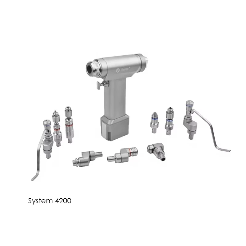 Bojin Cấp độ trung - Hệ thống đa chức năng 4200, động cơ Đức BJ4213A, phụ kiện đầu ghim và đầu khoan dây (loại A: 0,8–2 mm)