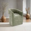 Green + Engineered Wood + Fabric